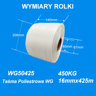 WG50 Taśma Poliestrowa