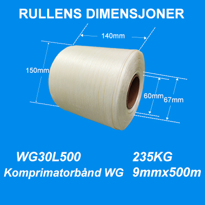 WG30L Komprimatorbånd WG